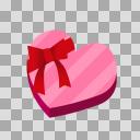 バレンタインギフトのイラスト【フリー素材あそび】