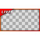【サムネ枠】LIVE表示 左