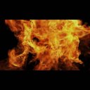 炎ワイプ 炎トランジション E 中央から広がる 魔法系 HD