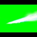 袈裟切り（斬り）アニメーション
