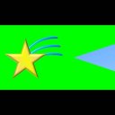 【動画素材】シーンチェンジ(3D流れ星)(2023.02.18)