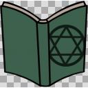 シンプル魔導書(緑)タイプ2