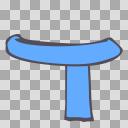マフラーの透過イラスト【フリー素材あそび】