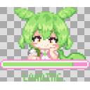   ローディング画面　ずんだもん