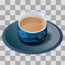 湯呑に麦茶、ほうじ茶【フリー素材あそび】
