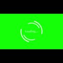 円形シンプルローディングVersion03（ループ）