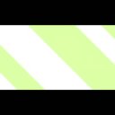 長丸図形のトランジション（ホワイト＆グリーン）