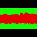 カットイン／演出／効果線／筆／背景動画素材（赤）