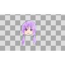 画面の中心に浮かび上がる結月ゆかり。