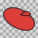 ベレー帽のイラスト【フリー素材あそび】