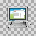 パソコンのアイコン【フリー素材あそび】