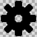 【GIF】歯車【ドット絵】