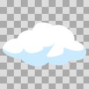 雲のイラスト【フリー素材あそび】