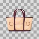 カバン、トートバッグのイラスト【フリー素材あそび】
