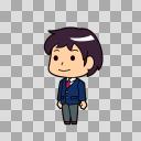 学生のイラスト【フリー素材あそび】
