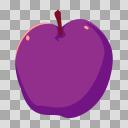 毒りんごのイラスト【フリー素材あそび】