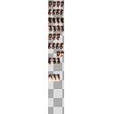 オリジナルキャラクター 紬たか Stardew Valley差し替え用素材(歩行グラ)