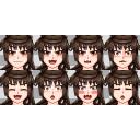 オリジナルキャラクター 紬たか ドット ツクール顔グラ
