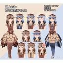 オリジナルキャラクター 綴よだか 立ち絵素材その2
