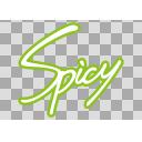 【公式】AI 音街ウナ Spicy ロゴ