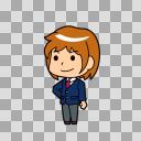 学生のイラスト【フリー素材あそび】