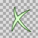斬撃2　緑