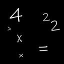 数学で見覚えのあるものが降ってくるループ素材