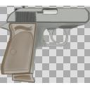 拳銃（ワルサーPPK）