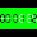 シンプル デジタル数字（主にPower directer用）