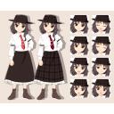宇佐見蓮子　立ち絵素材
