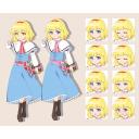 アリス・マーガトロイド　立ち絵素材