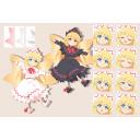 リリーホワイト リリーブラック　立ち絵素材
