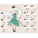 魂魄妖夢　立ち絵素材
