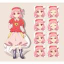 河城みとり　立ち絵素材