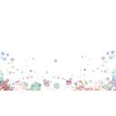 水彩絵の具の飛沫背景イラスト