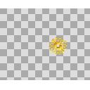 【⠀ゆっくり補助パーツ 】金のひまわり 髪飾り