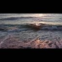 【フリー素材・動画 184】海　波　空　雲　自然　風景　背景　幻想的【音なし】