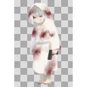 ローブを着た少女(血濡れフード有りver.)
