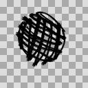 動く円形の線(GIF)