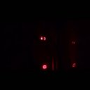 【素材】真っ暗なエレベーター　1F→3F