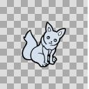 402 謎の動物【立ち絵素材 PNG】