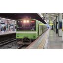  201系 快速JR難波行き 天王寺駅