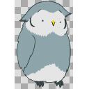 喋りそうなミミズク　困った