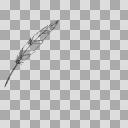羽ペンが動くGIFアニメ