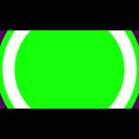 【シーンチェンジ】円（白／紫）