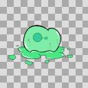 ファンタジー系モンスターの立ち絵『スライム』投稿し直し