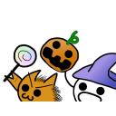 ハロウィン右下さん＆まさる