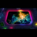 宇宙船から見た宇宙【ループ素材】