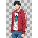 【イラストAI】眼鏡の中年男性