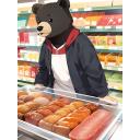 パン売り場のクマ